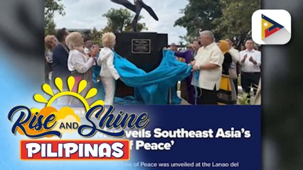 Kauna-unahang Tree of Peace sa Timog-Silangang Asya, binuksan sa Marawi City