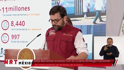 IMSS-Bienestar avanza con la cuarta entrega nacional de medicamentos en las Rutas de la Salud