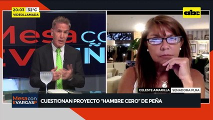 Video: cuestionan proyecto ‘’Hambre Cero’' de Santiago Peña