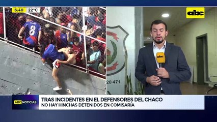 Cerro Porteño vs. Sportivo 2 de Mayo: tras incidentes, no hay hinchas detenidos en la Comisaría