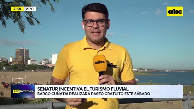 Senatur incentiva el turismo fluvial: Barco Cuñataí realizará paseo gratuito este sábado