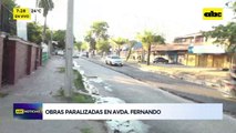 Video: Obras paralizadas en Avda. Fernando