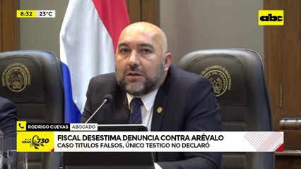 Video: Fiscal desestima denuncia contra Arévalo