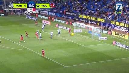 El gol de Robert Morales en el empate del Toluca