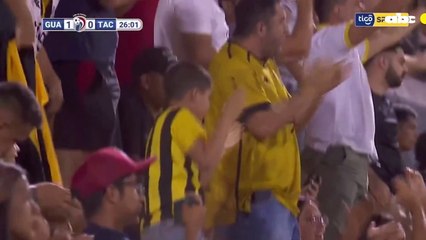 Los goles de la victoria de Guaraní sobre Tacuary