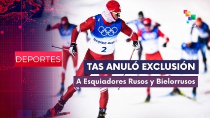 Tribunal Arbitral del Deporte anula exclusión total de esquiadores rusos y bielorrusos DEPORTES EDICIÓN CENTRAL 02-12-2025