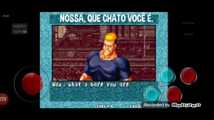 Fatal Fury 3 Franco Bash vs Ryuji Yamazaki fala de vitória do Ryuji Yamazaki em português
