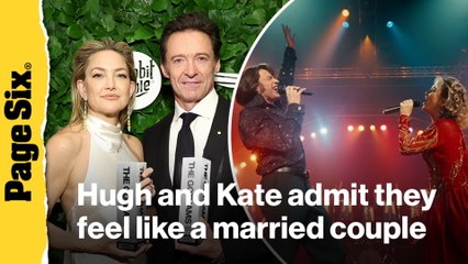 Hugh Jackman, Kate Hudson admit they feel like a married couple after filming 'Song Sung Blue'