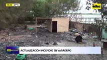 Incendio en Varadero: familias piden ayuda tras perderlo todo