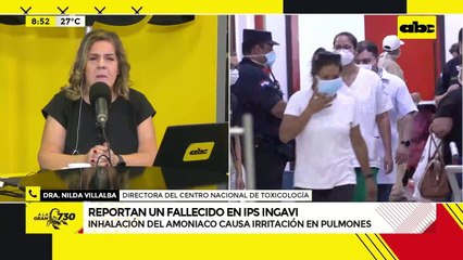 Video: Fuga de amoníaco en fabrica