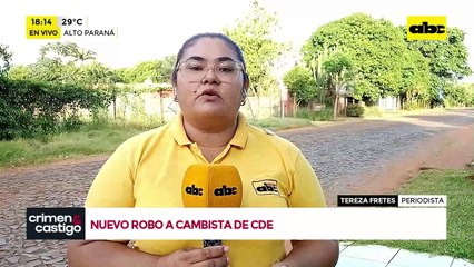 Nuevo robo a cambista de CDE: se llevan G. 30 millones e incineran vehículo usado en asalto