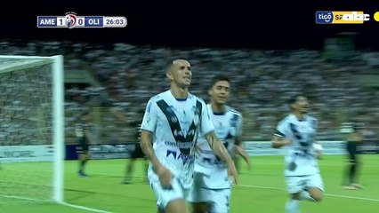 Los goles del triunfo de Sportivo Ameliano sobre Olimpia