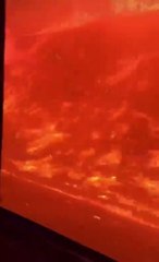 Trágicas imágenes compartidas por bomberos de Chile de su paso por el fuego para rescatar personas