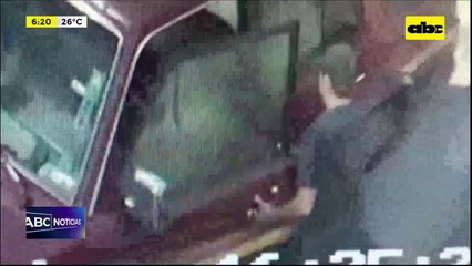 Video: Roban camioneta en microcentro de Asunción