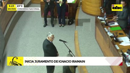 Video: Con Kattya como invitada, juró su suplente en el Senado