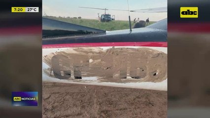 Video: Incautan cocaína y una avioneta en Misiones