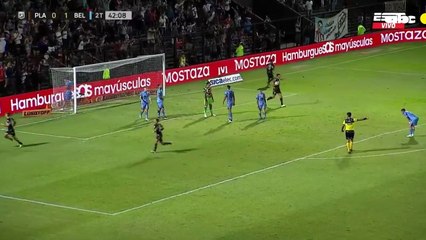 El gol de Ronaldo Martínez en el empate de Platense