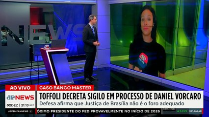 Toffoli decreta sigilo em processo de Daniel Vorcaro, dono do Banco Master