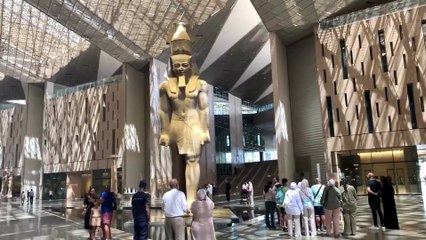 Visit To GEM Grand Egyptian Museum.  Cairo, Egypt.  Part 2.
