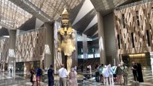 Visit To GEM Grand Egyptian Museum.  Cairo, Egypt.  Part 2.