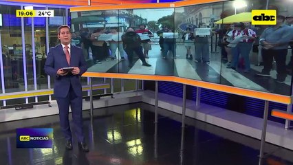 Video: manifestación a favor de la senadora Kattya González