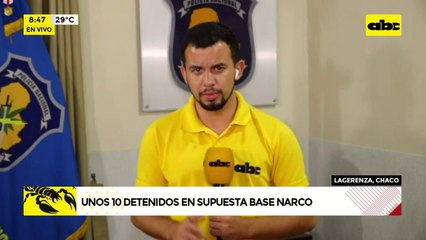 Pista clandestina en el Chaco: 10 extranjeros detenidos y avioneta incautada