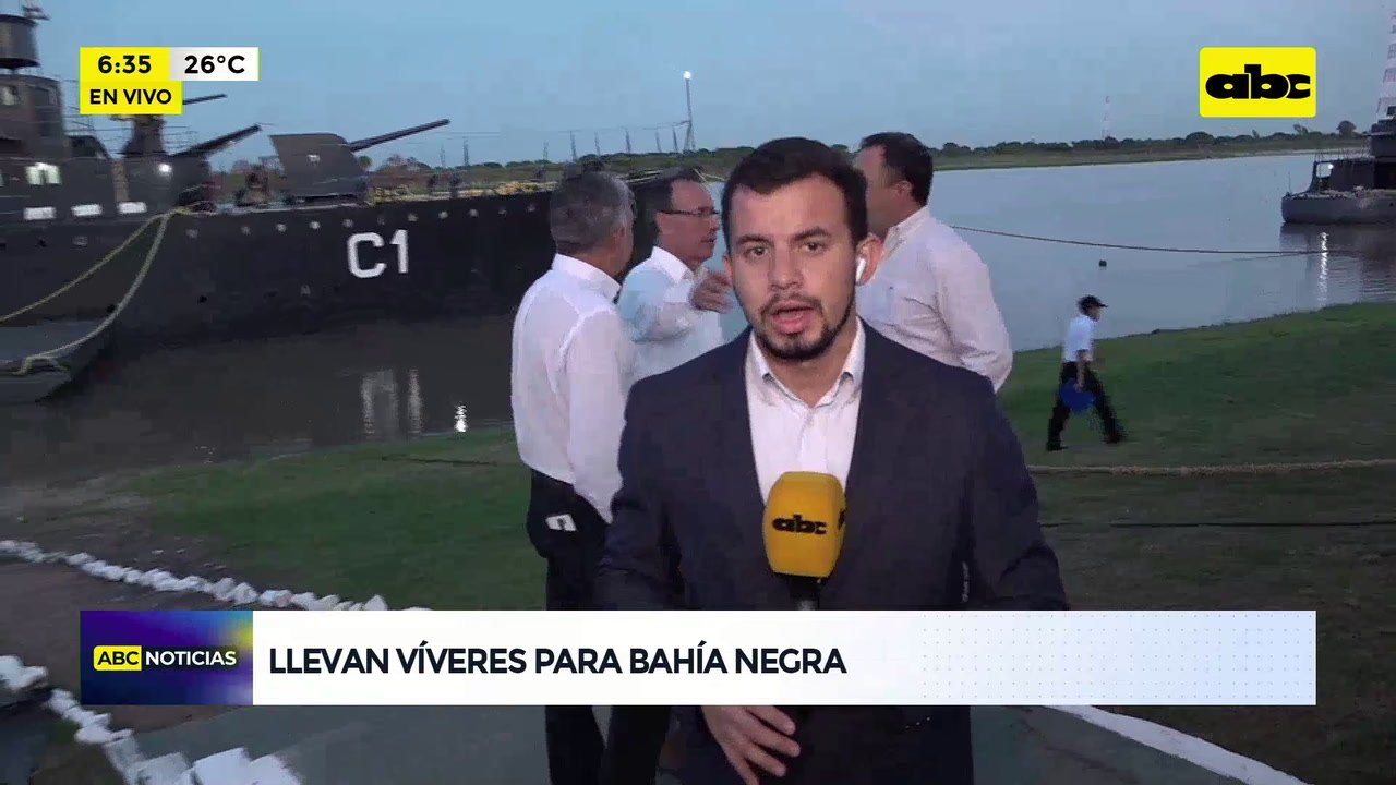 Video: Envían alimentos para familias afectadas de Bahía Negra