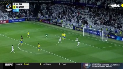 La asistencia top de Alejandro Romero Gamarra frente Al Nassr de Cristiano Ronaldo