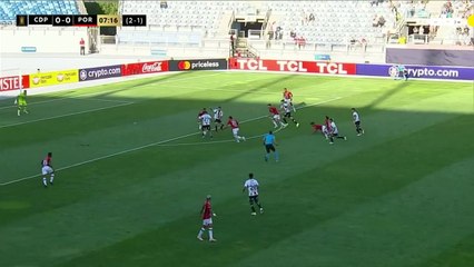 El gol de Junior Marabel en el triunfo de Palestino