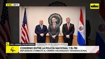 Video: Policía y FBI firman acuerdo para enfrentar crimen organizado transnacional
