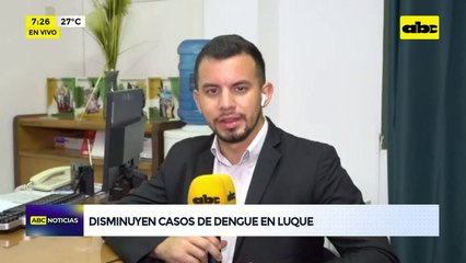 Video: Disminuyen casos de dengue en Luque