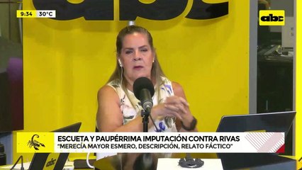 Paupérrima imputación contra Rivas: “fiscal debe corregir y arrimar mayores elementos”