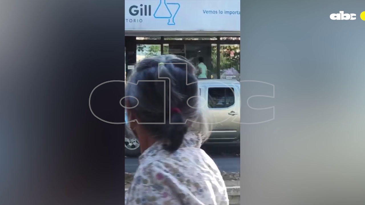 Imágenes del asalto a un laboratorio sobre Mariscal López