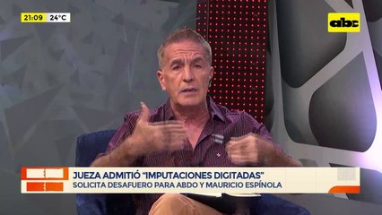 Video: el senador Derlis Maidana y el diputado Daniel Centurión hablan sobre la imputación de Mario Abdo
