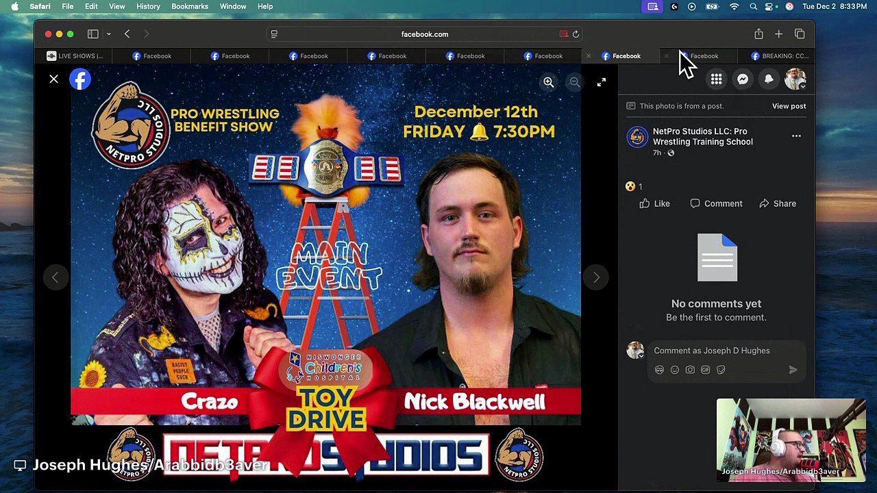 Upcoming events and Unbelievable News in the world of wrestling!