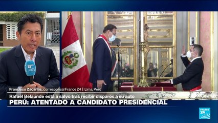 Rafael Belaúnde Llosa, precandidato a la presidencia de Perú, sobrevive a atentado