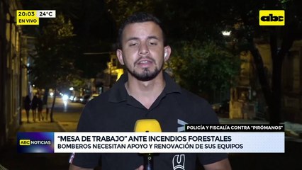 Video: ‘’Mesa de trabajo’' ante incendios forestales