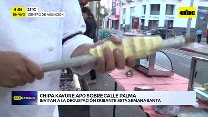 Video: Chipa Kavuré apo sobre Calle Palma