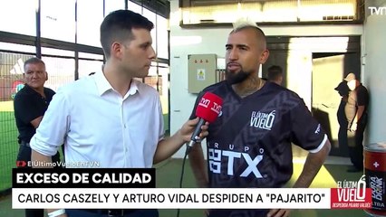 Arturo Vidal: “Nos tocó Cerro Porteño que es el mejor de Paraguay”