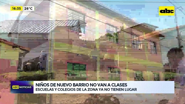 Video: niños de Barrio San Blas no van a clases por falta de escuelas