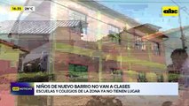 Video: niños de Barrio San Blas no van a clases por falta de escuelas