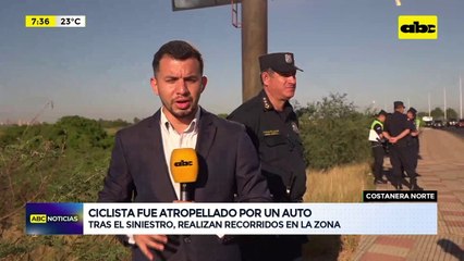 Video: Ciclista fue atropellado en zona de la Costanera