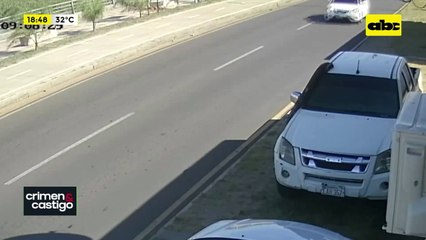 Video: cayó el supuesto autor del choque a dos ciclistas en la Costanera