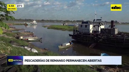 Semana Santa: Pescaderías de Remanso permanecerán abiertas