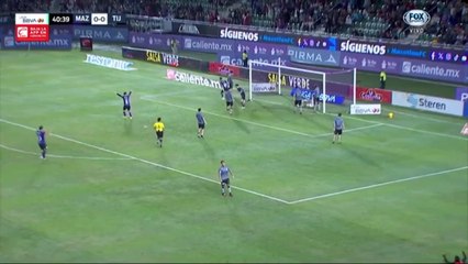 El gol de Luis Amarilla en el triunfo del Mazatlán