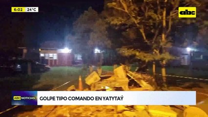 Itapúa: Tomaron una comisaría y robaron un cajero automático