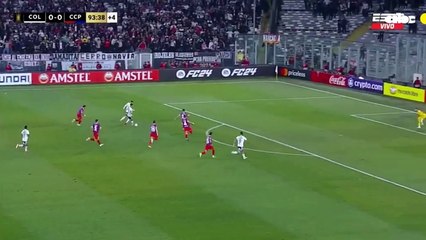El gol de Colo Colo en la derrota 1-0 de Cerro Porteño