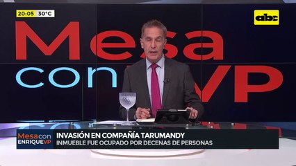 Video: Riera sobre la supuesta invasión de inmueble en compañía Tarumandy de Luque