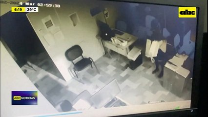 Video: Hurtó del juzgado de Lambaré y fue detenido