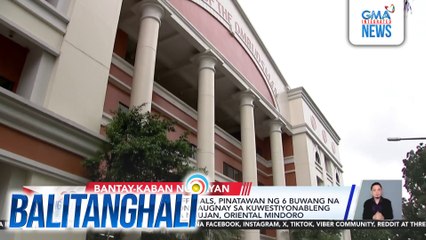 12 DPWH-Mimaropa Officials, pinatawan ng 6 buwang na preventive suspension kaugnay sa kuwestiyonableng road dike project sa Naujan, Oriental Mindoro | Balitanghali